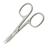 Forfecuta Inox Unghii cu Lame Curbe Subtiri pentru Manichiura - Prima Nails Scissor Curved Thin Blades